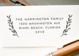 Pre-inked Return Address Stamp #035