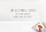 Pre-inked Return Address Stamp #041