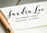 Pre-inked Return Address Stamp #045
