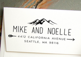 Pre-inked Return Address Stamp #049