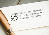 Pre-inked Return Address Stamp #076