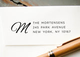 Pre-inked Return Address Stamp #076