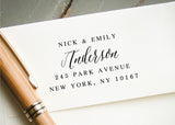 Pre-inked Return Address Stamp #007