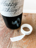 Engraving Guideline Washi Tape