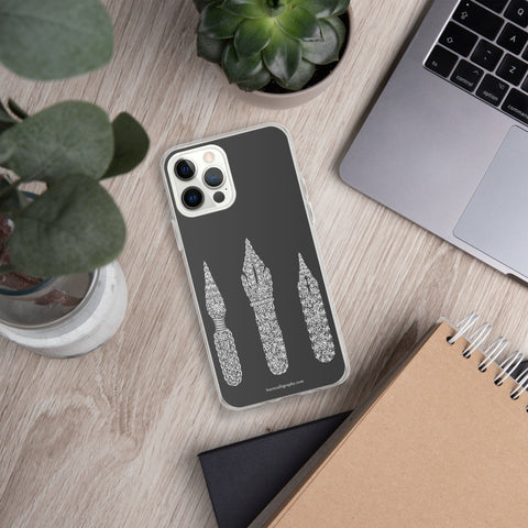 Flourished Nib iPhone Case