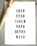 Round Address Stamp #021