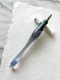 Calligraphy Pen Holder: Oceanic (straight)