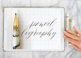 Procreate Brush: Pencilligraphy-wedding invitation font-Ink Me This